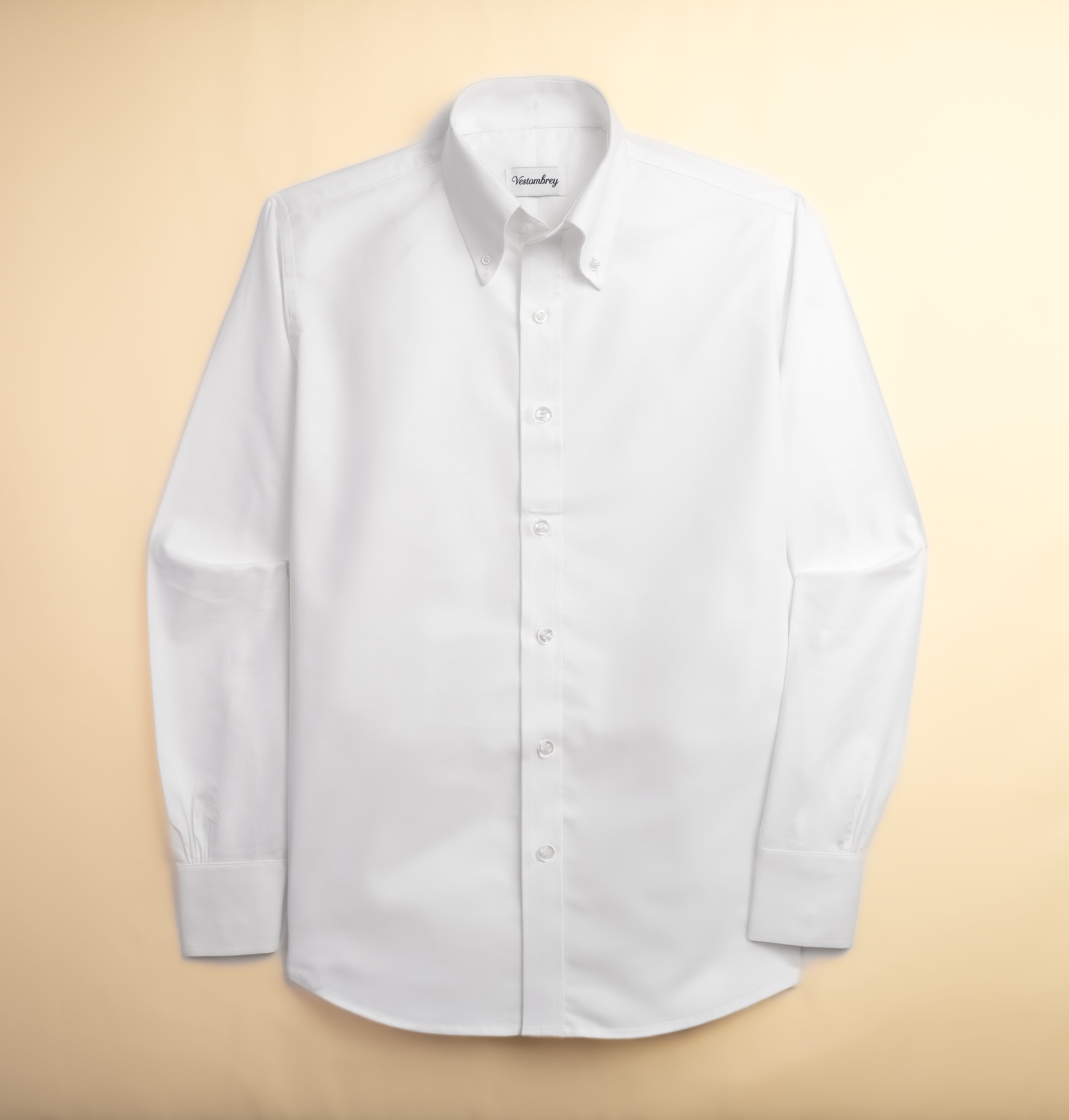 Snowfall White Oxford Button Down Shirt