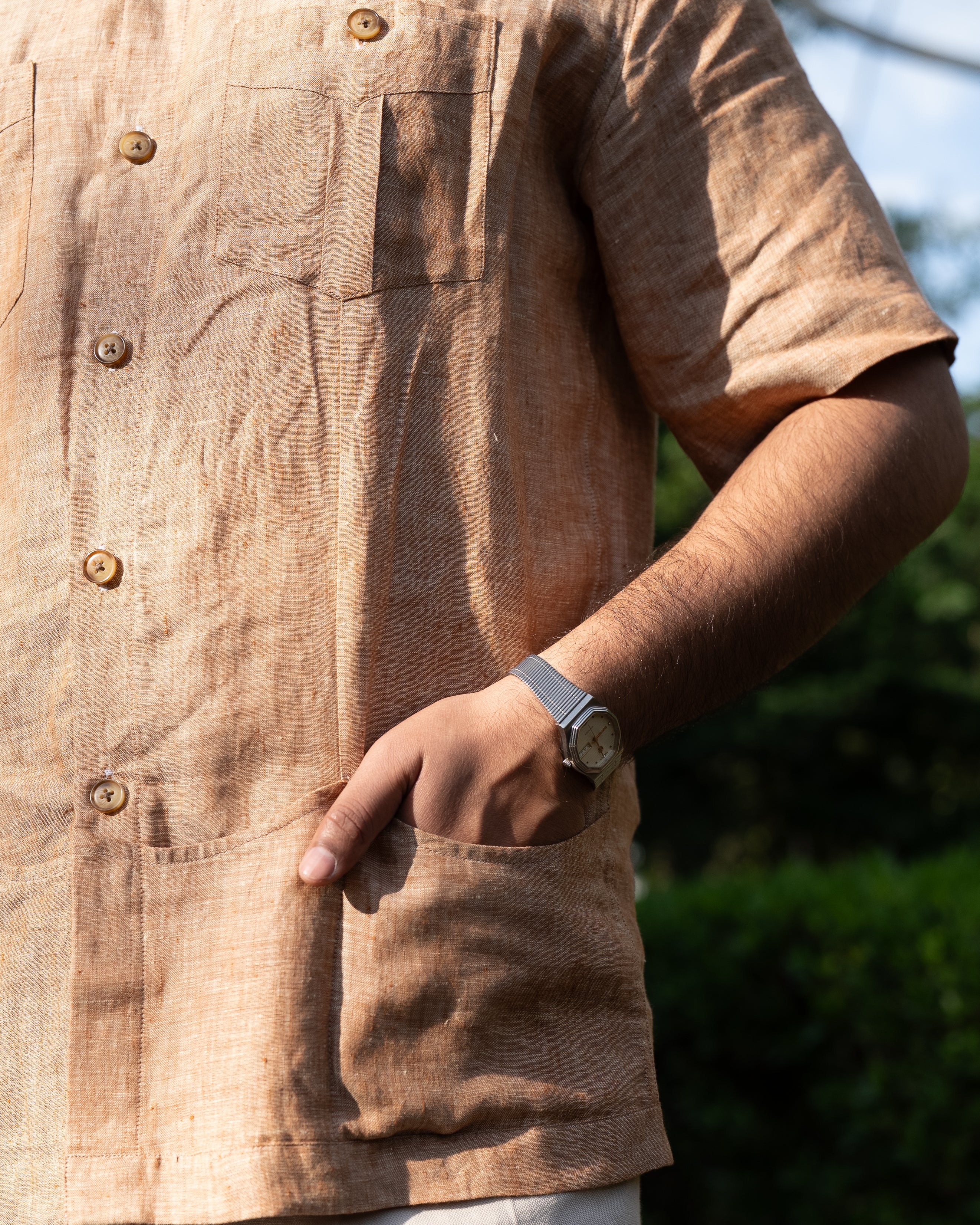 Toscana Guayabera Linen Shirt