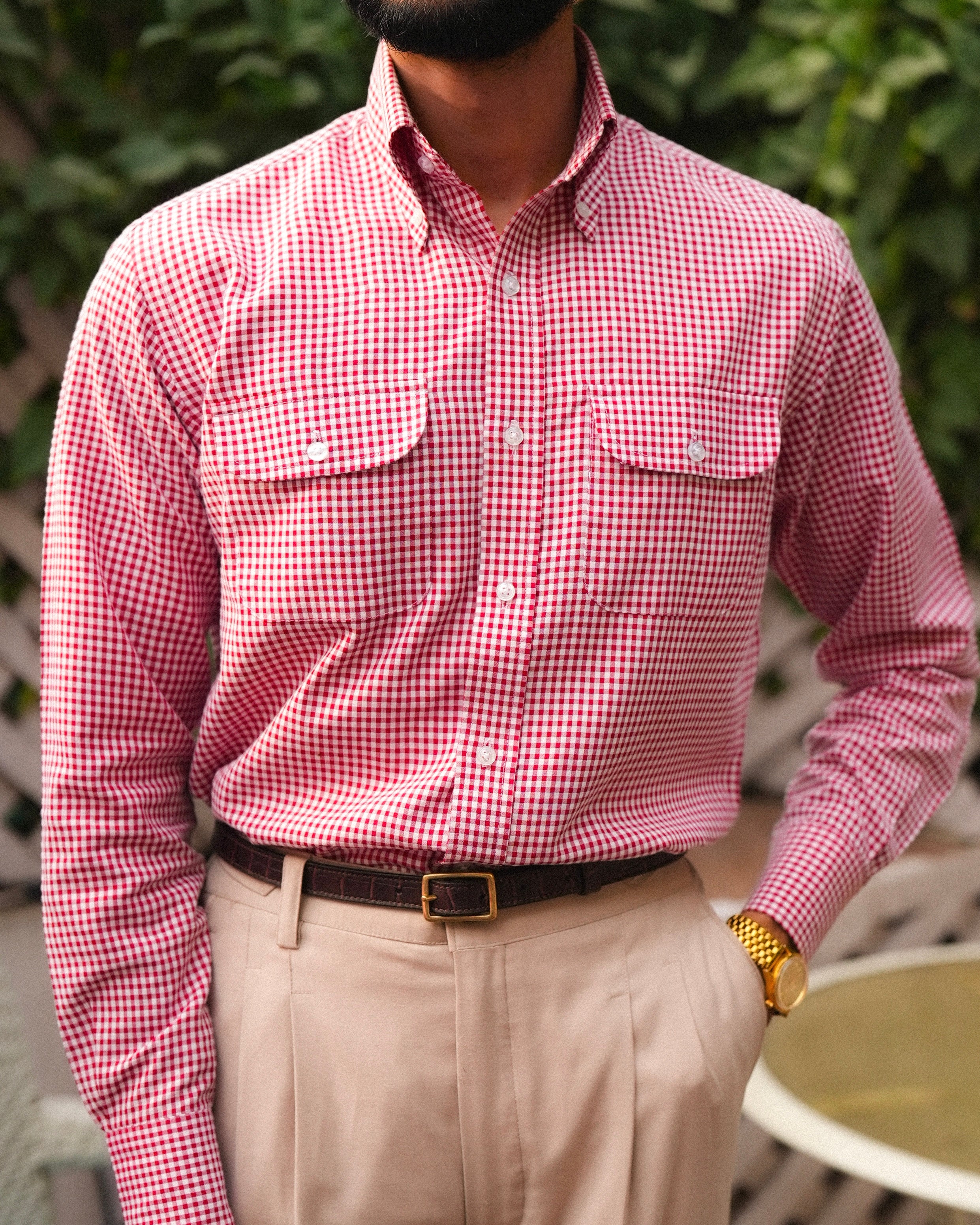 Redwood Ghingam Oxford Shirt