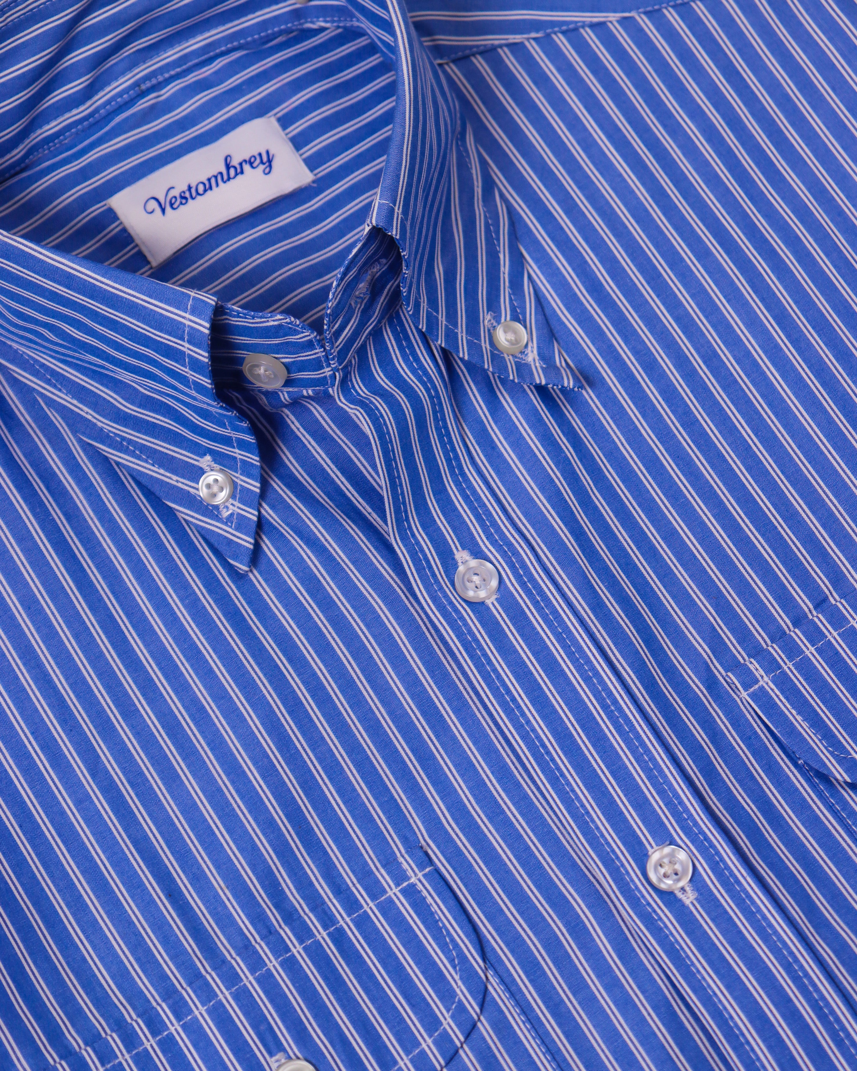 Rivato Double Pocket Striped Shirt