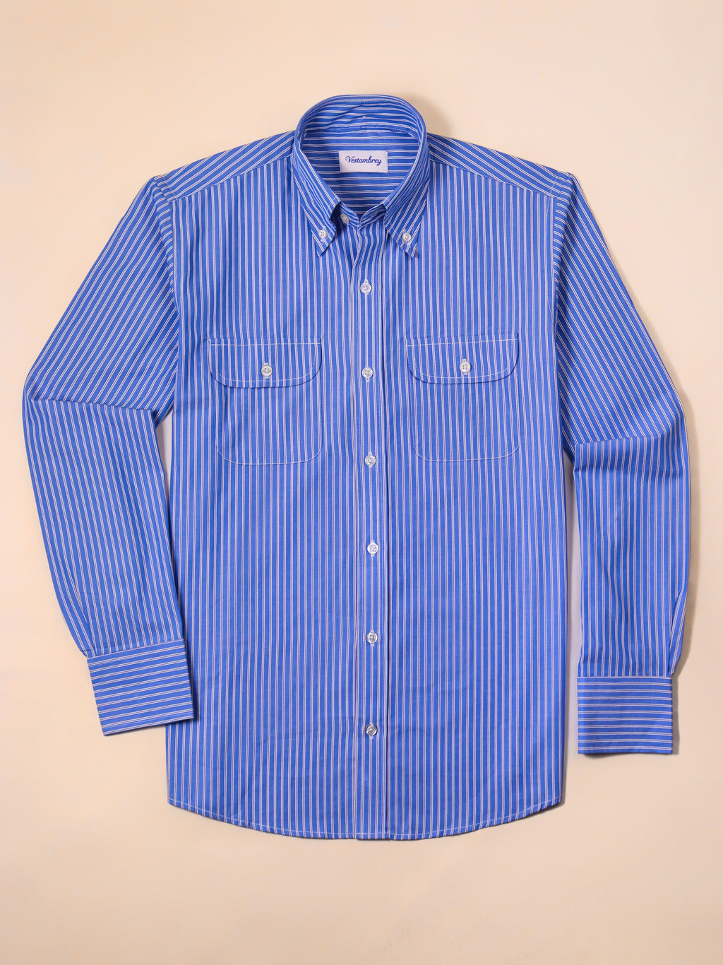 Rivato Double Pocket Striped Shirt