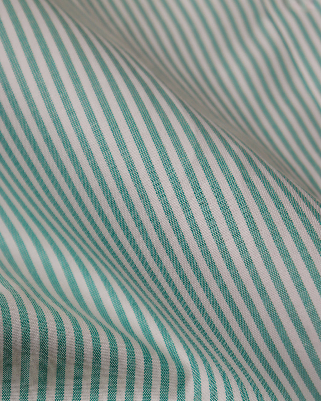 Turquoise Green Striped Shirt