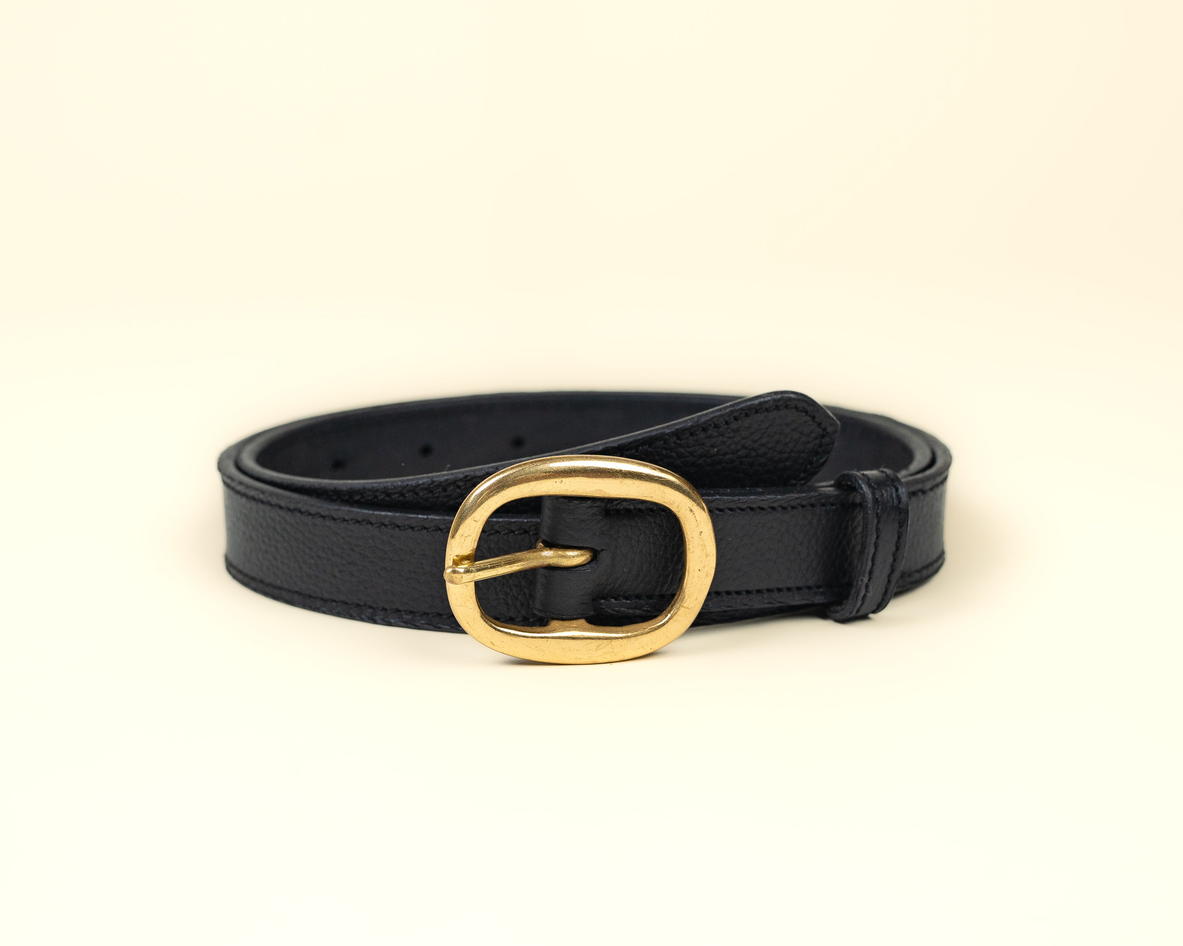 Westminister Brass Leather Belt