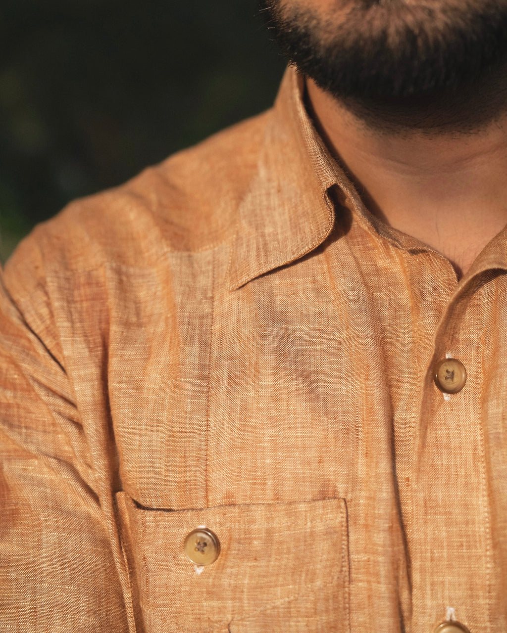 Siena Linen Guayabera Shirt