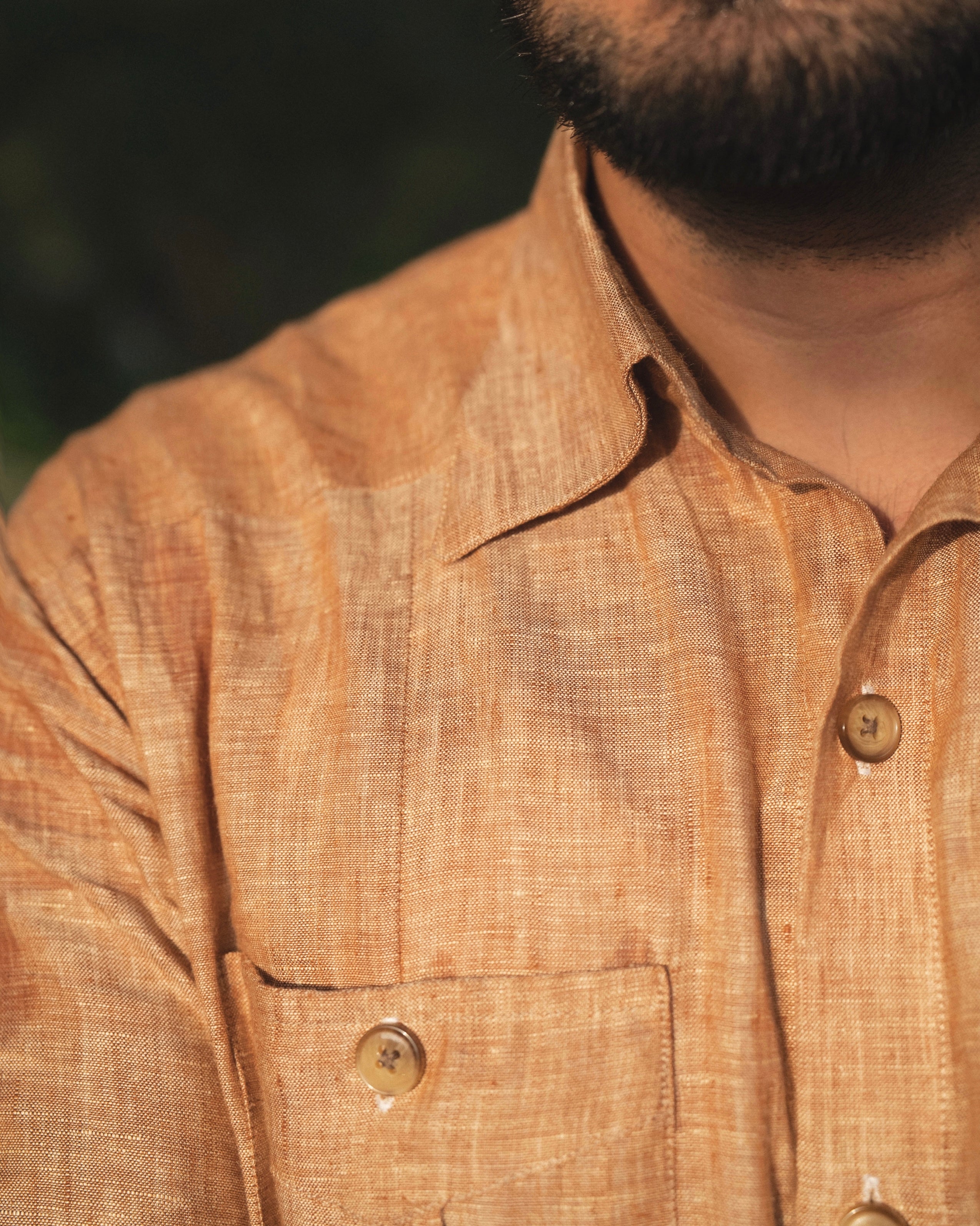 Siena Linen Guayabera Shirt