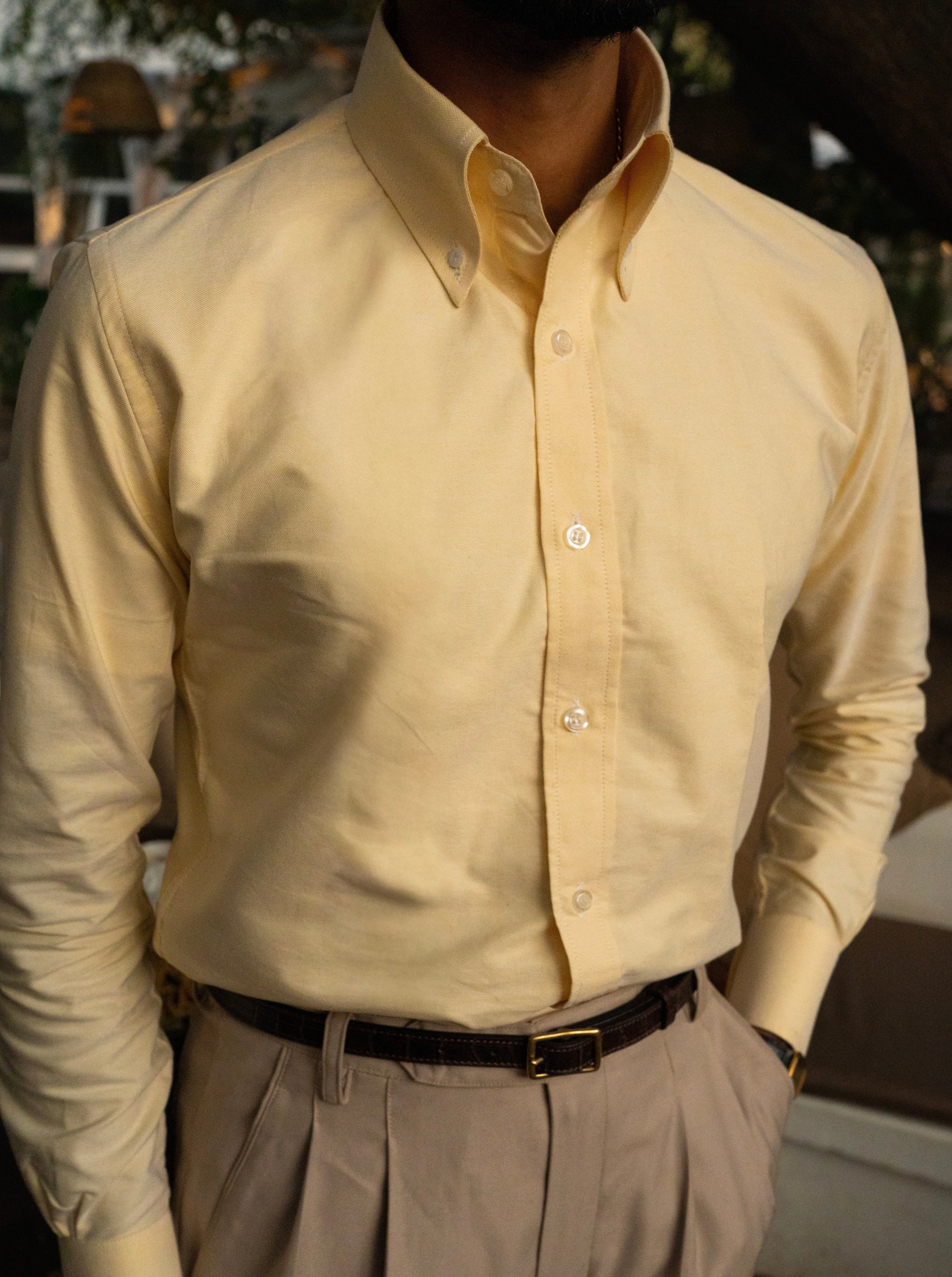 Golden Hour Button down Oxford Shirts
