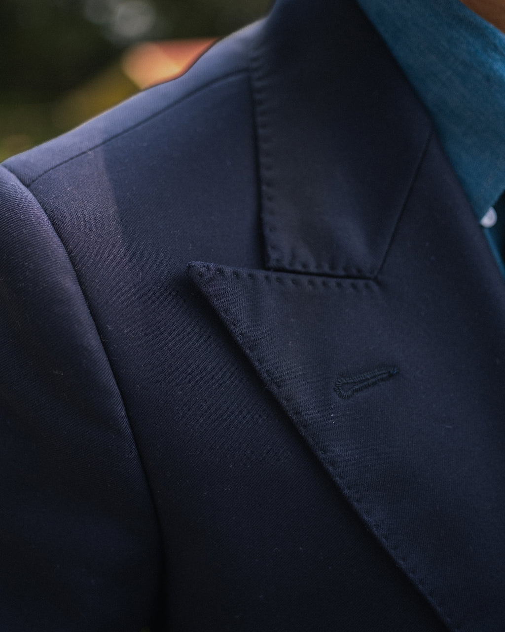 Vestombrey Signature Navy Double-Breasted Blazer