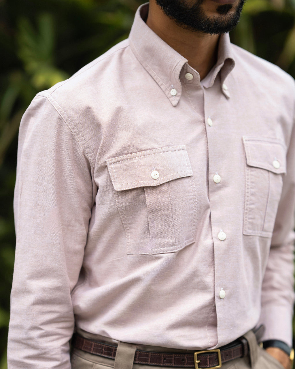Sandrift Double Pocket Oxford Shirt