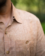 TOSCANA GUAYABERA LINEN SHIRT