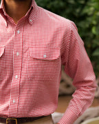 REDWOOD GHINGHAM OXFORD SHIRT