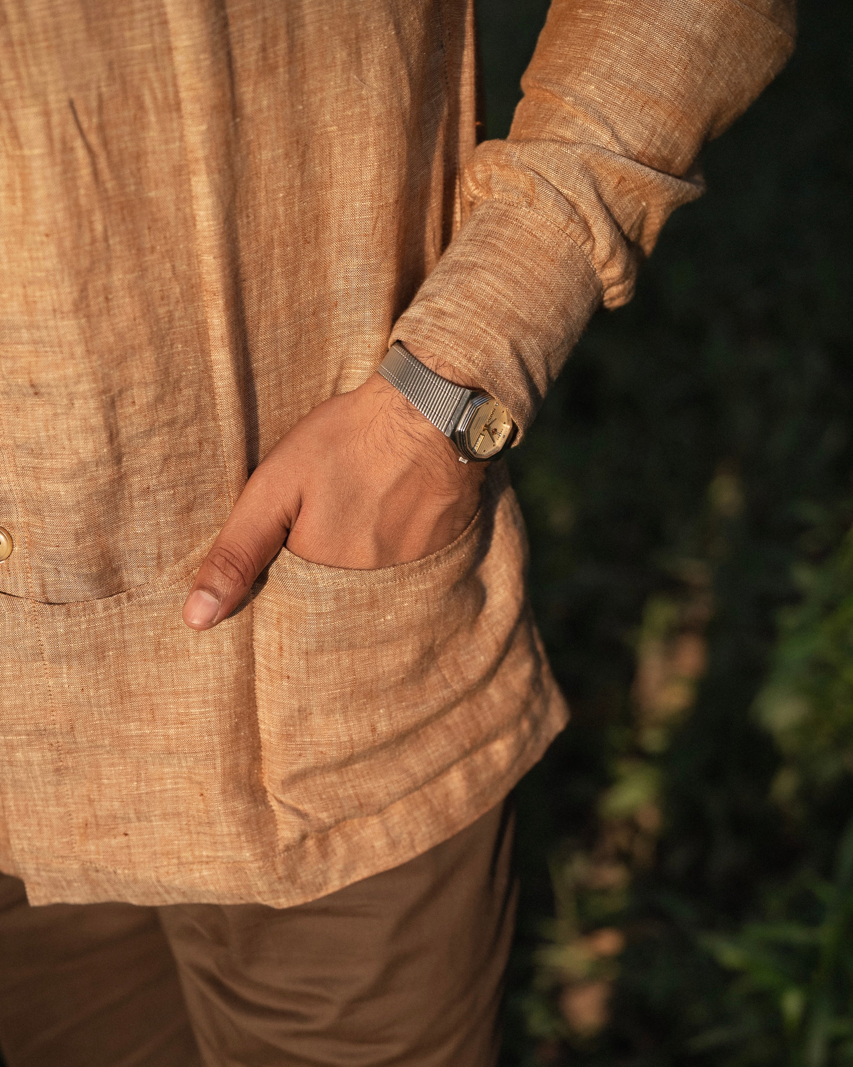 Siena Linen Guayabera Shirt