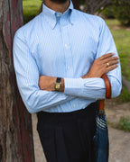 POSSILIPO STRIPED OXFORD SHIRT