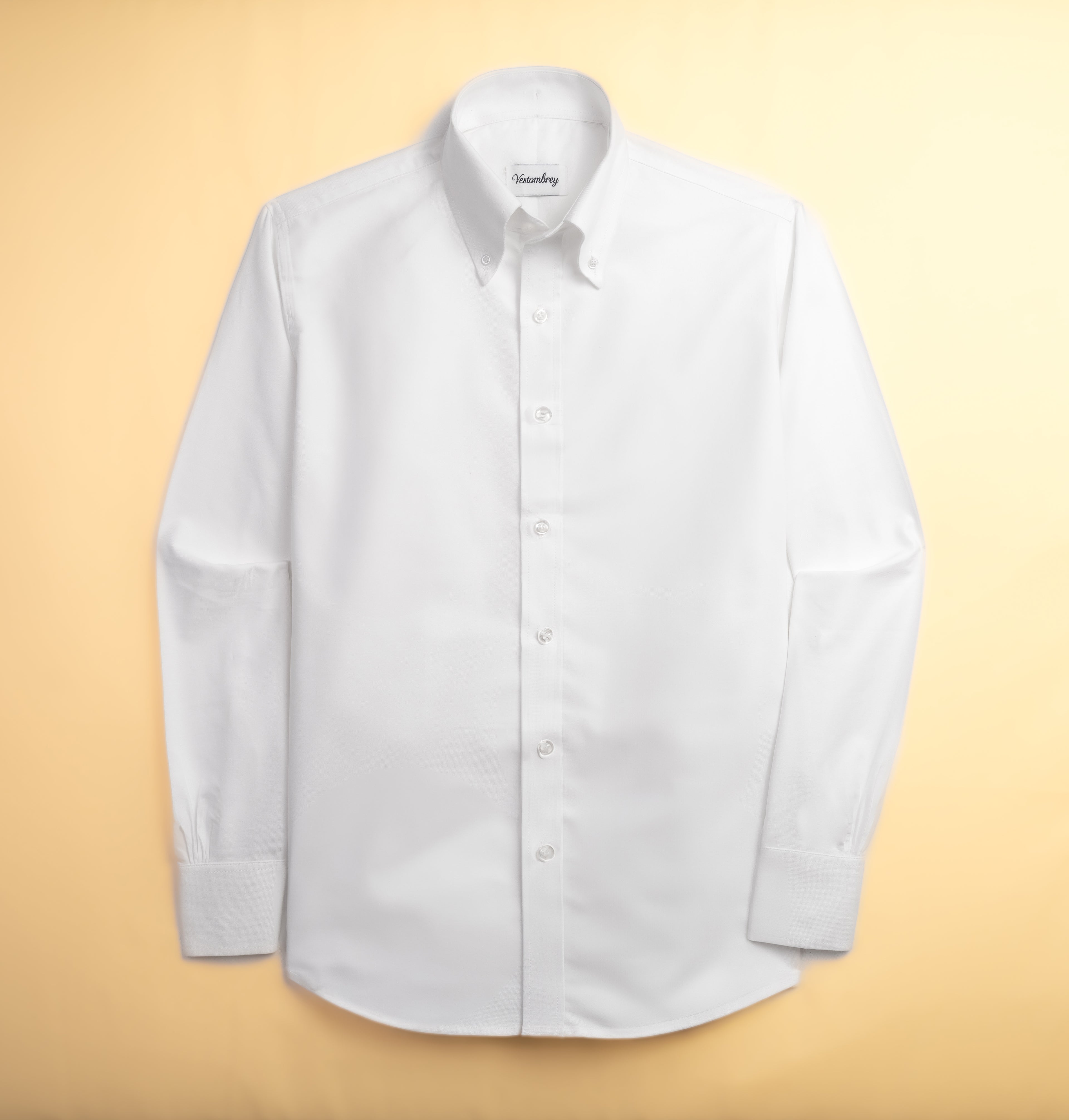 Snowfall White Oxford Button Down Shirt