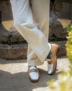 Villaire Double-Pleated Linen Trousers