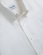 Portofino White Linen Shirt