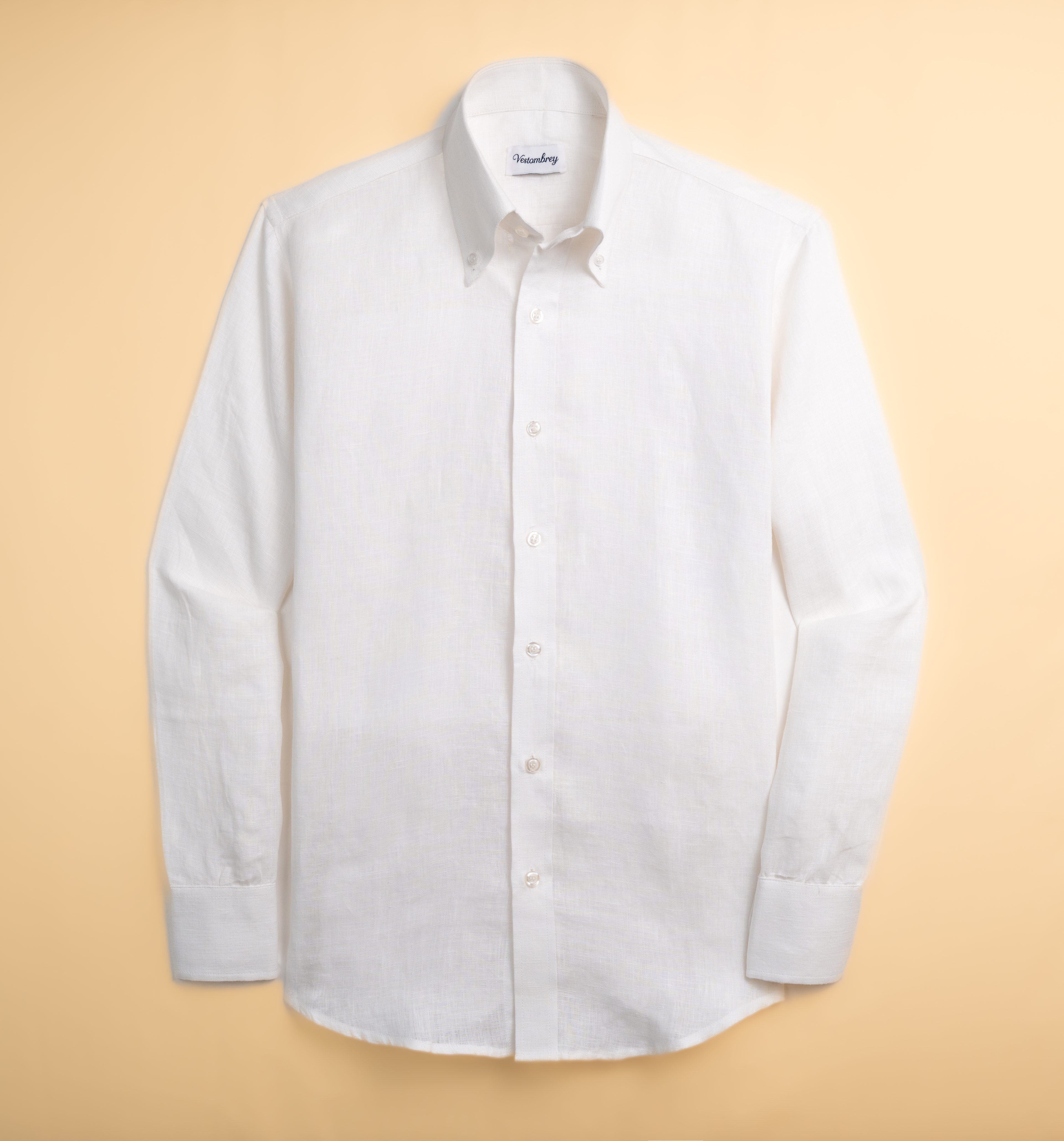 Portofino White Linen Shirt