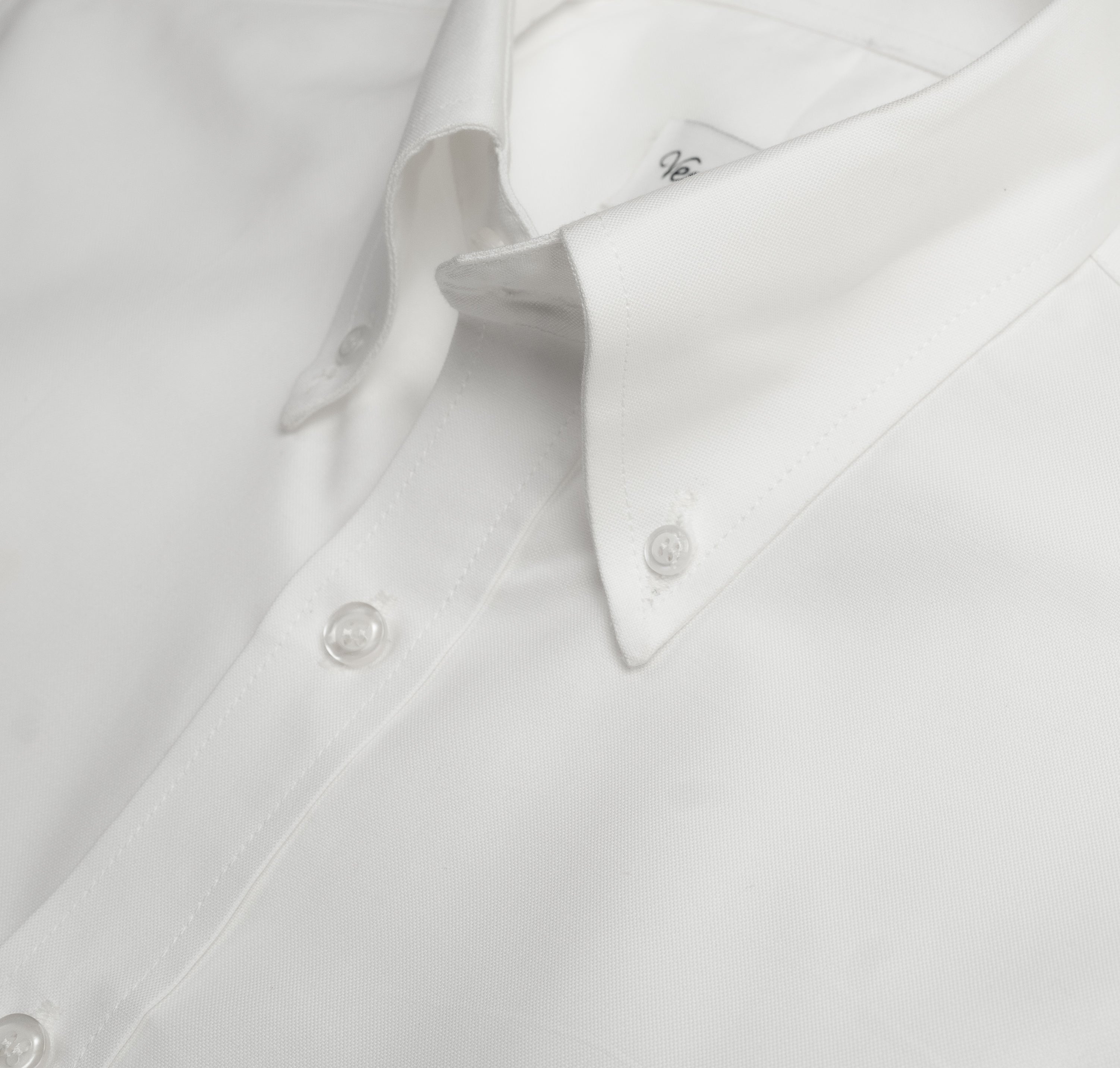 Snowfall White Oxford Button Down Shirt