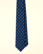 NAPOLI BLUE PAISLEY SILK TIE