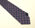 VERONA GEOMETRIC MEDALLION SILK TIE