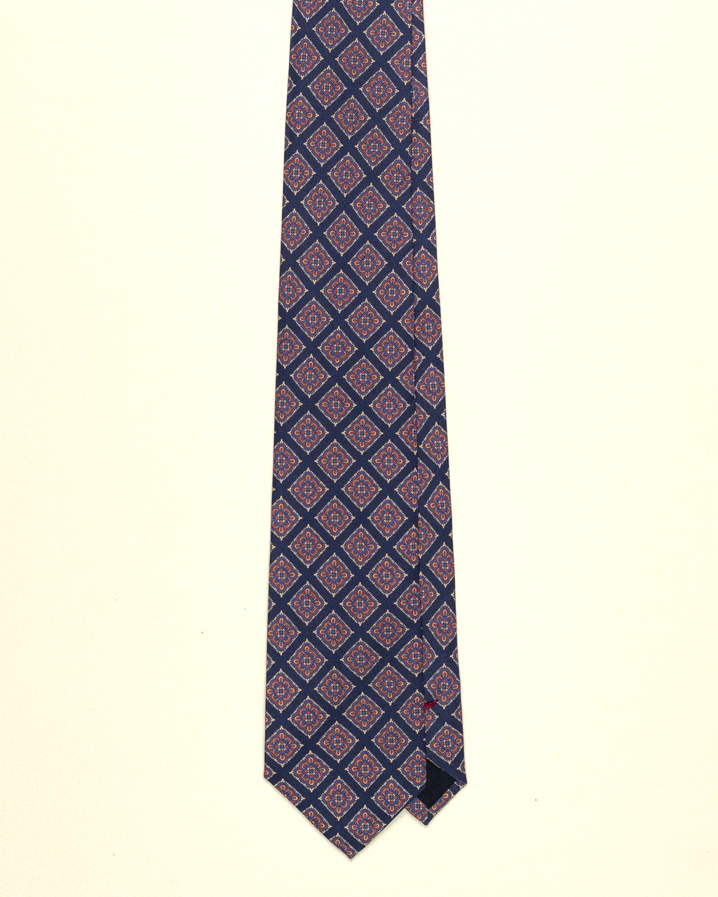 Verona Geometric Medallion Silk Tie