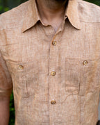 TOSCANA GUAYABERA LINEN SHIRT