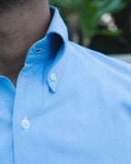 BRERA SKY BLUE OXFORD BUTTON DOWN SHIRT