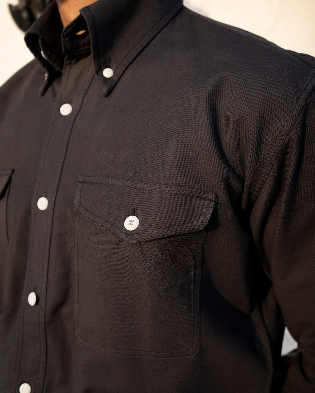 Sentinel Nero Oxford Shirt